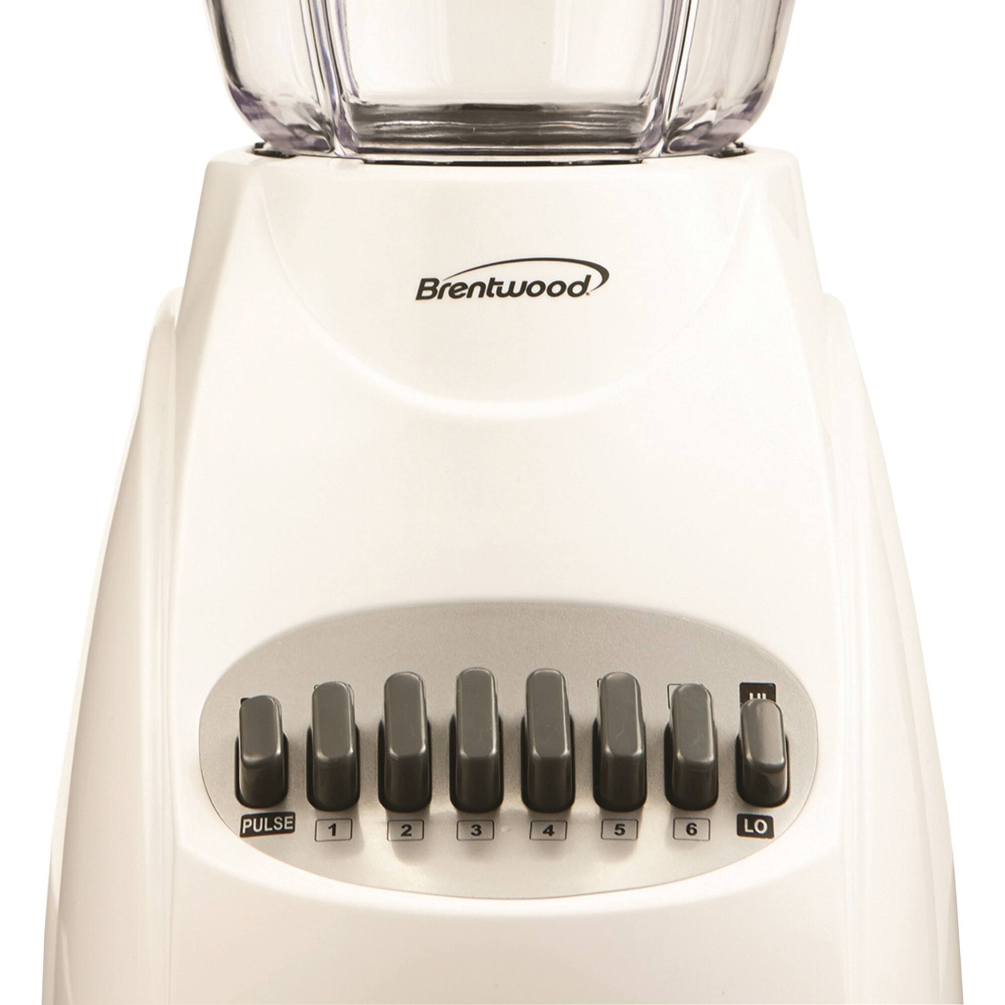 Brentwood White 12-Speed Blender